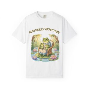 Motherly Affection frog mother and baby T-Shirt | cute vintage frog art