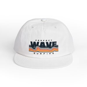 Perfect Wave Surfing Cap | Retro Sunset Stripe