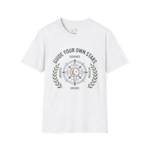 Guide Your Own Stars Compass Tee | Inspirational Celestial Design