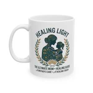 Hearthlight Guide Mug | Ceramic Coffee Cup with Laurel Crest
