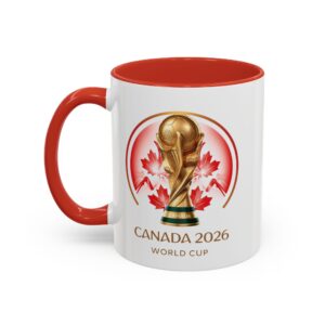 Canada 2026 World Cup Mug | Accent Coffee Mug