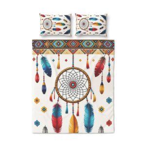 Colorful Dreamcatcher Quilt Cover Set