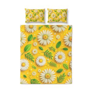 Sunny Daisy Floral Quilt Cover Set | Duvet Cover
