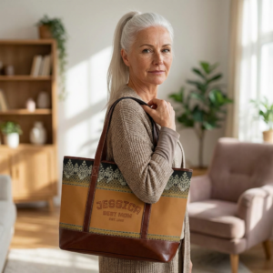 Copy of Gold Paisley Pattern Handbag | Blue Boho Tote, Embroidered Motif