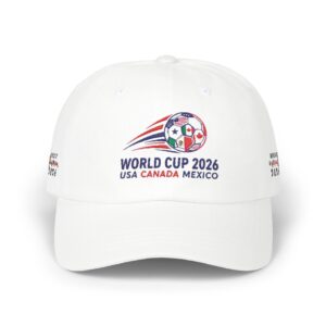 World Cup 2026 Soccer Ball Logo Dad Cap | USA Canada Mexico