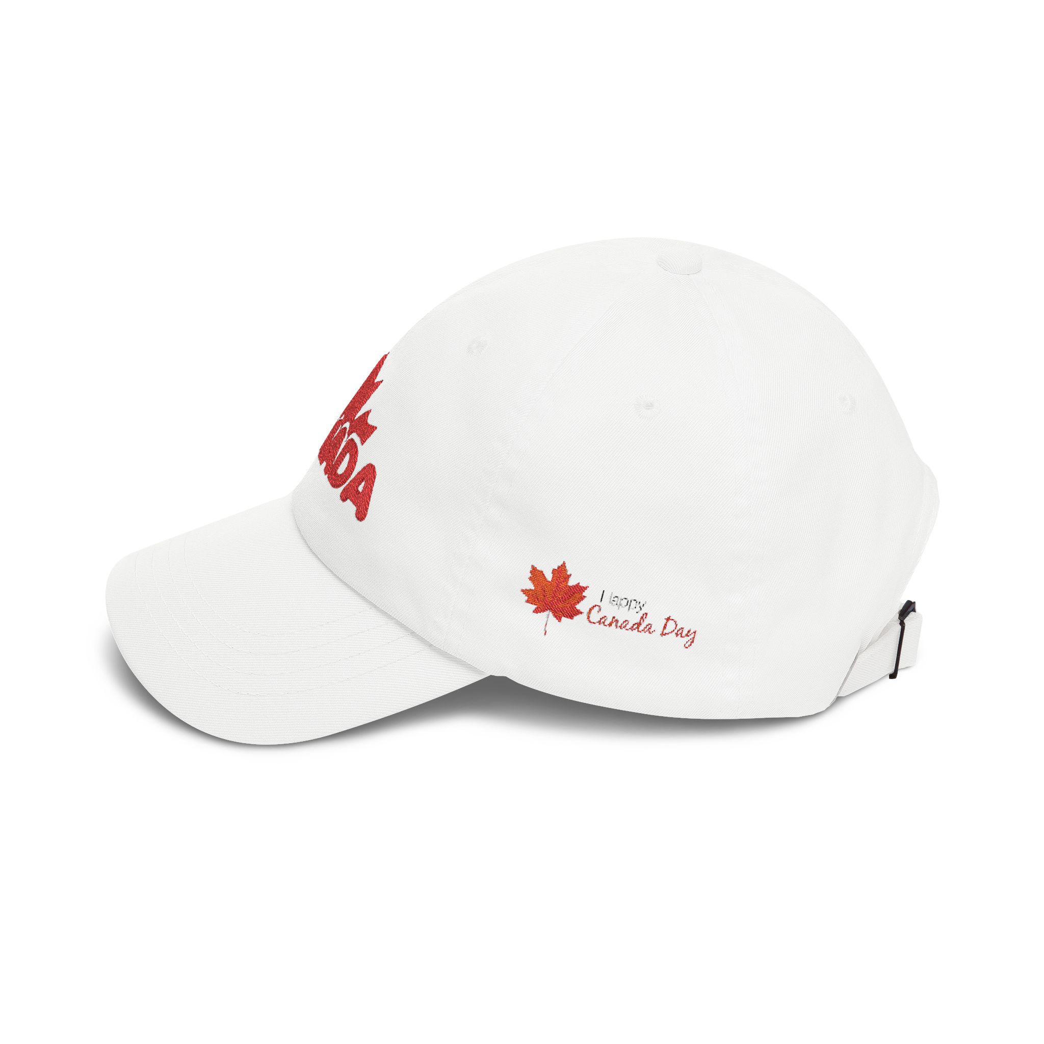 Canada Maple Leaf embroidered Dad Cap | Canada hat, maple logo cap - Görsel 3