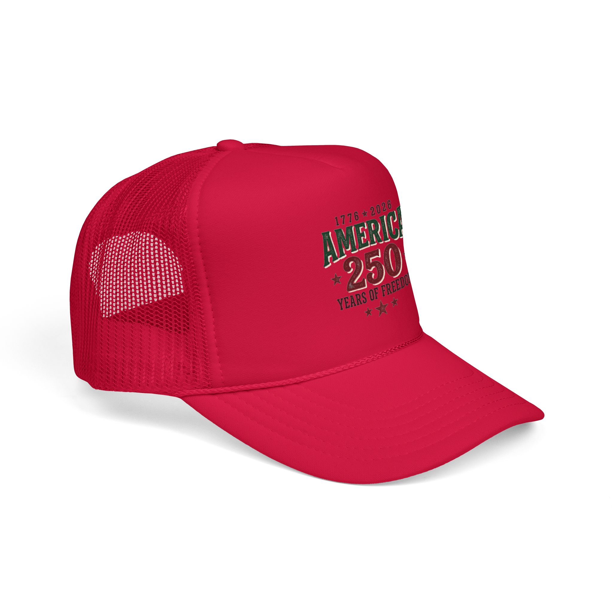 America 250 Foam Trucker Hat | Vintage Patriotic USA Celebration - Görsel 42