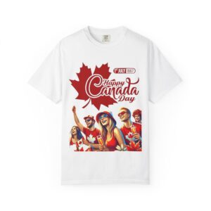 Happy Canada Day Maple Leaf T-Shirt | True North Strong Tee