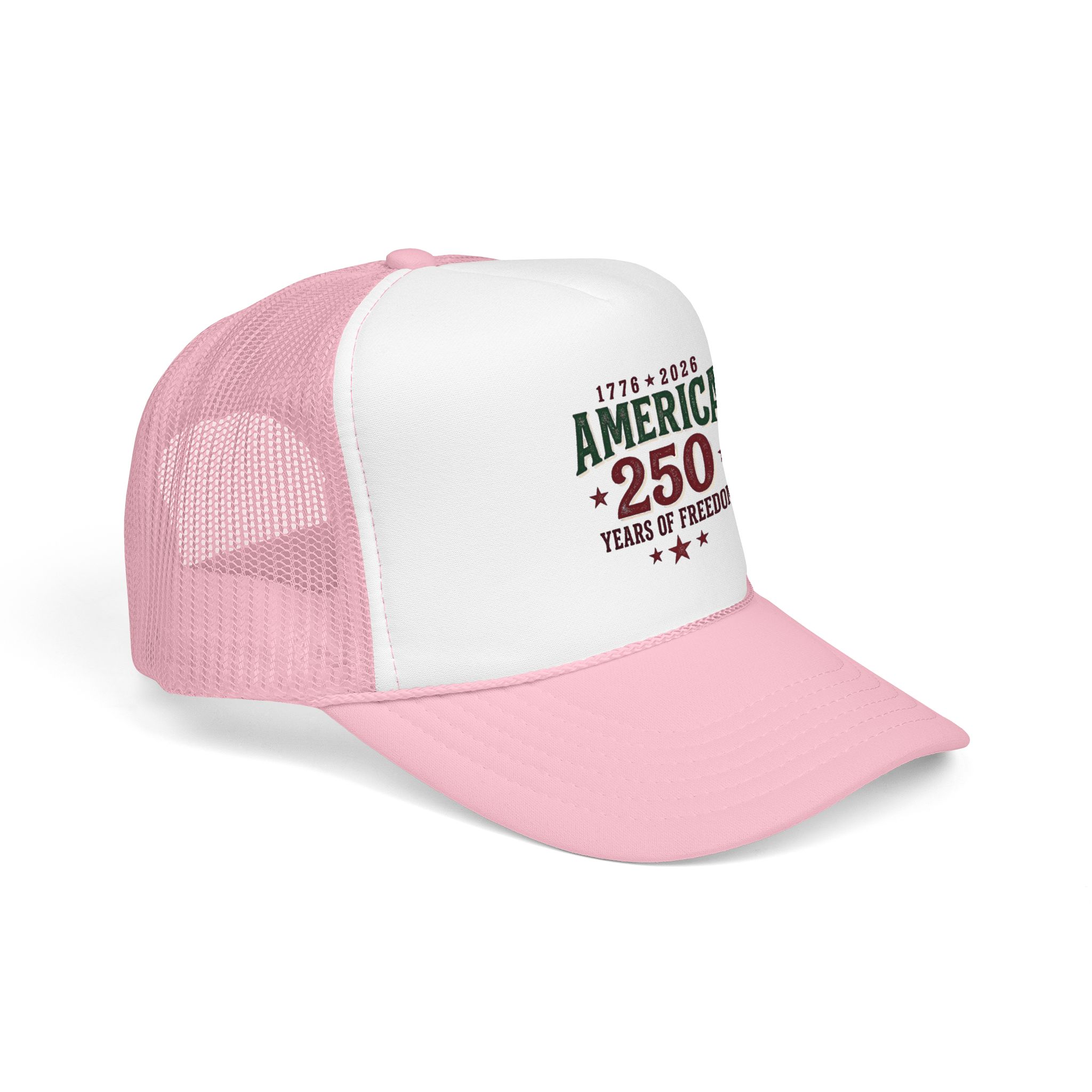 America 250 Foam Trucker Hat | Vintage Patriotic USA Celebration - Görsel 22