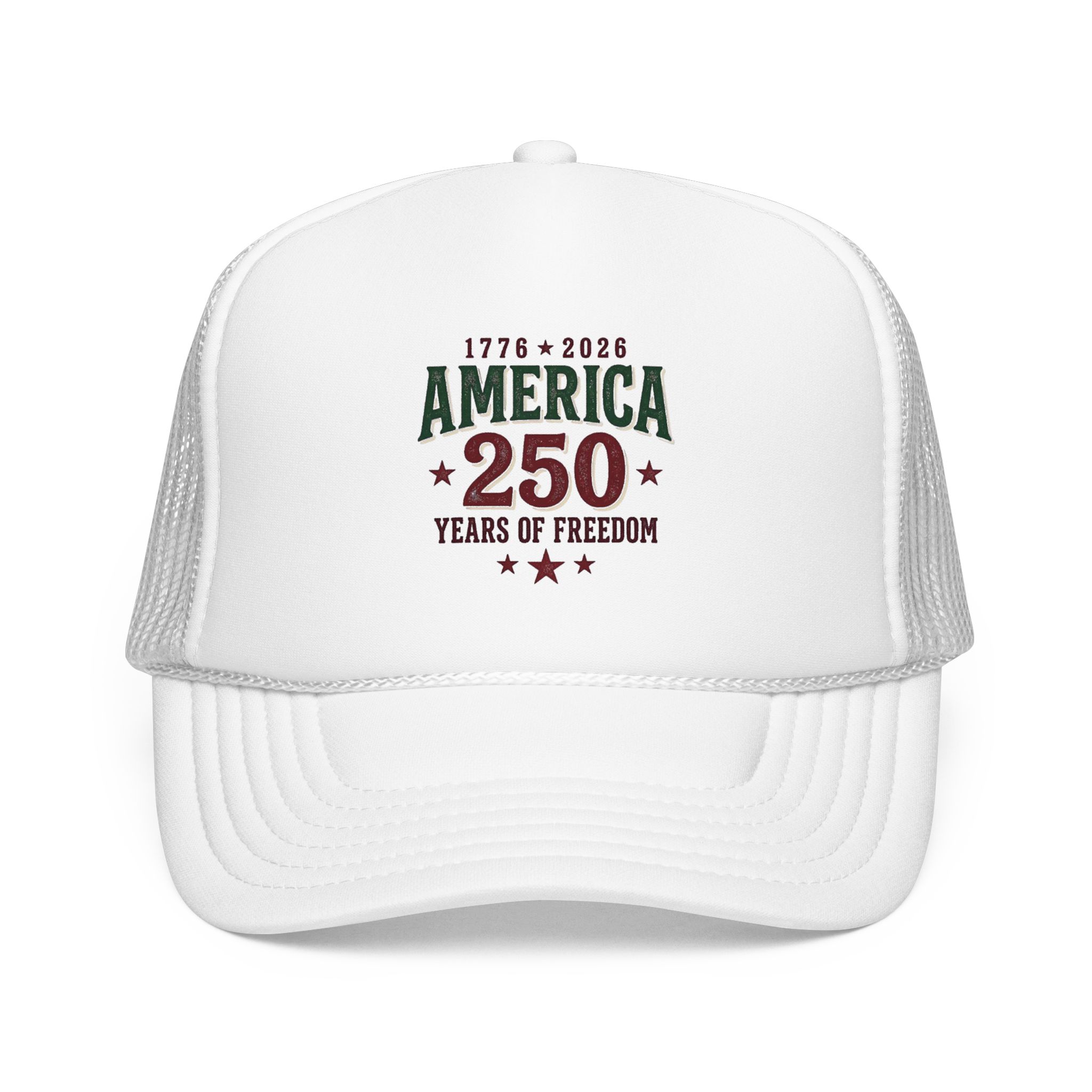 America 250 Foam Trucker Hat | Vintage Patriotic USA Celebration - Görsel 37