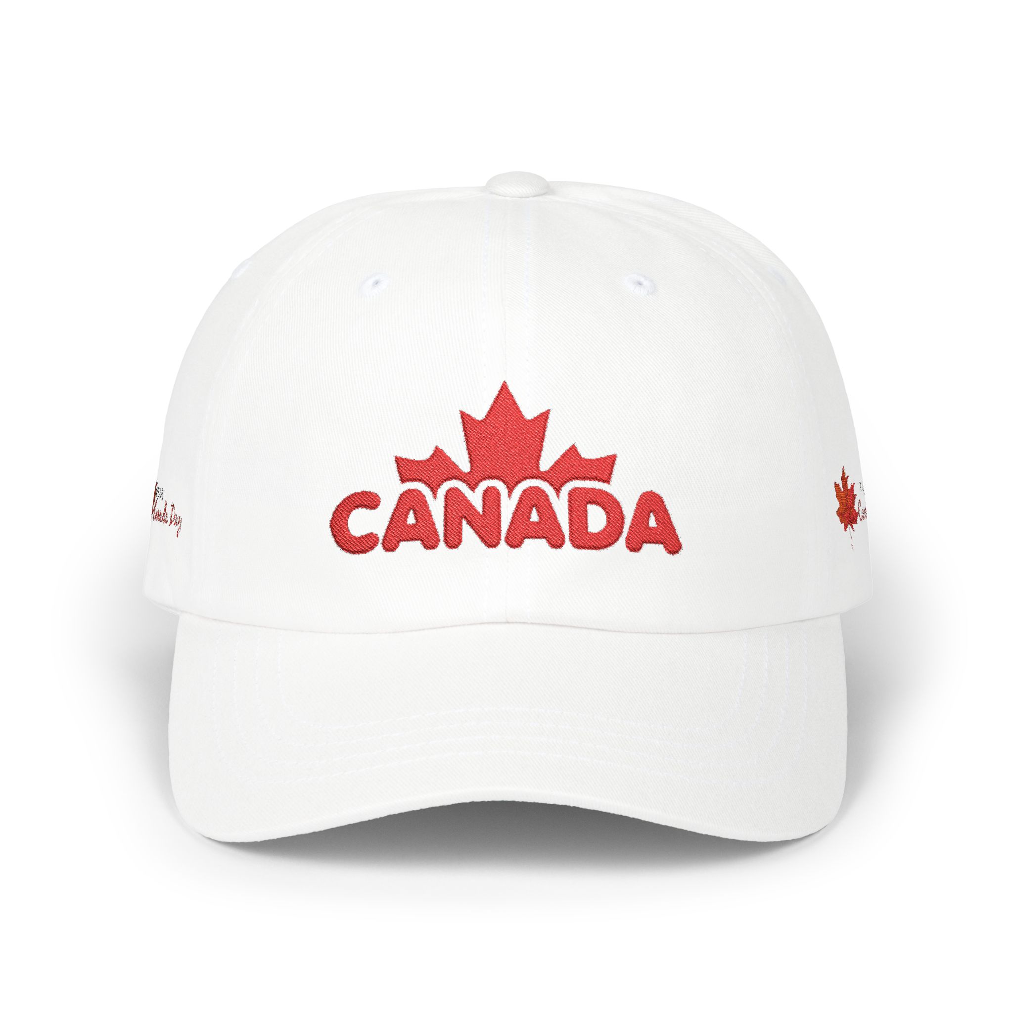 Canada Maple Leaf embroidered Dad Cap | Canada hat, maple logo cap