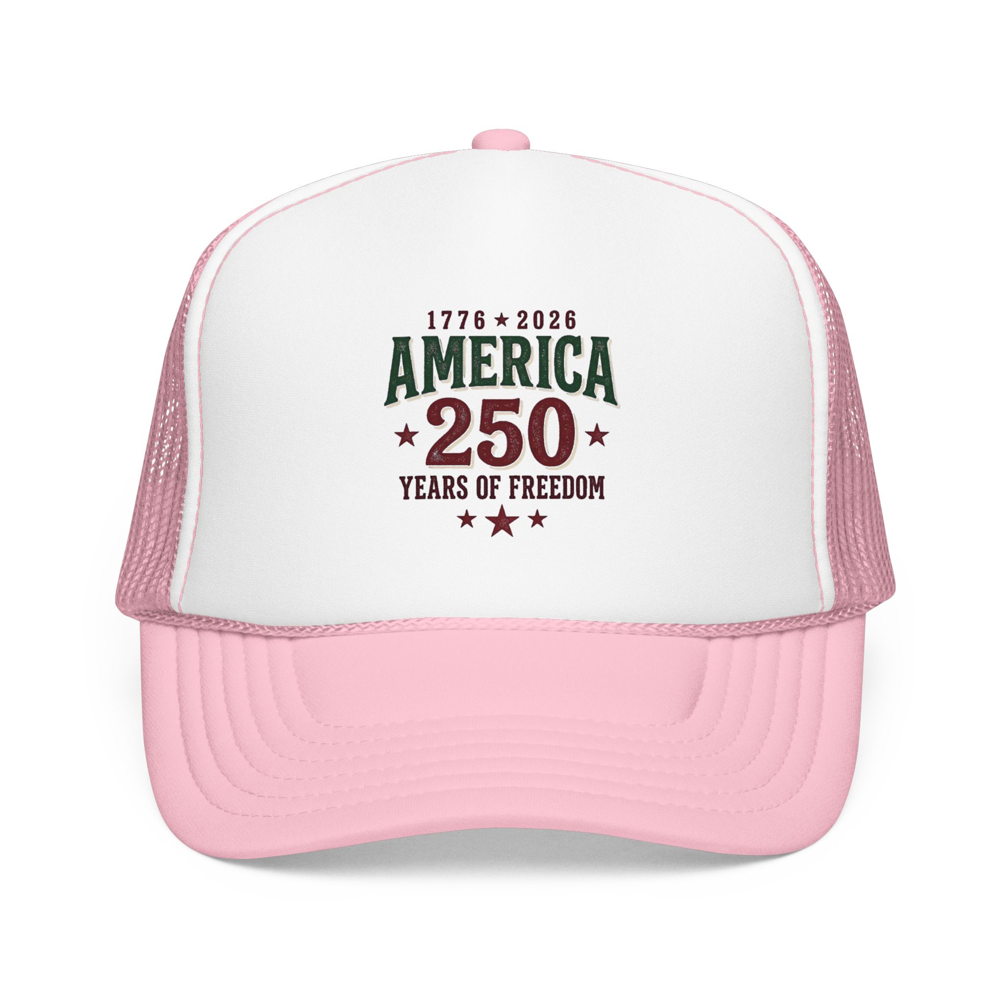 America 250 Foam Trucker Hat | Vintage Patriotic USA Celebration - Görsel 21