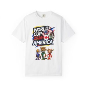 World Cup 2026 America Soccer Mascots T-Shirt | USA 2026 Soccer Tee