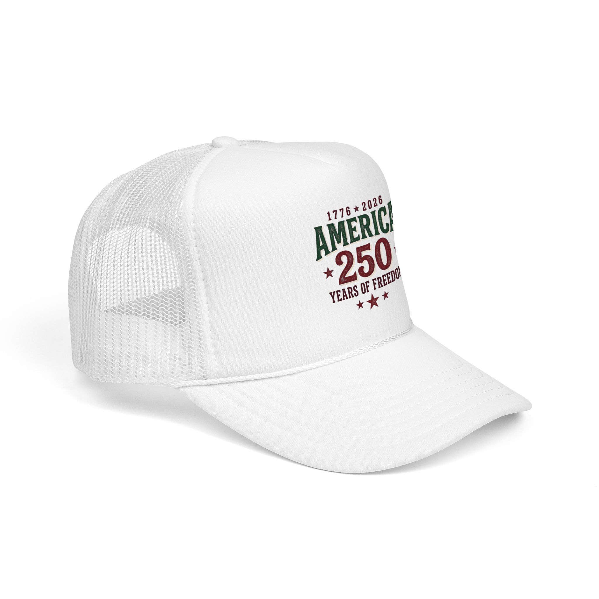 America 250 Foam Trucker Hat | Vintage Patriotic USA Celebration - Görsel 38