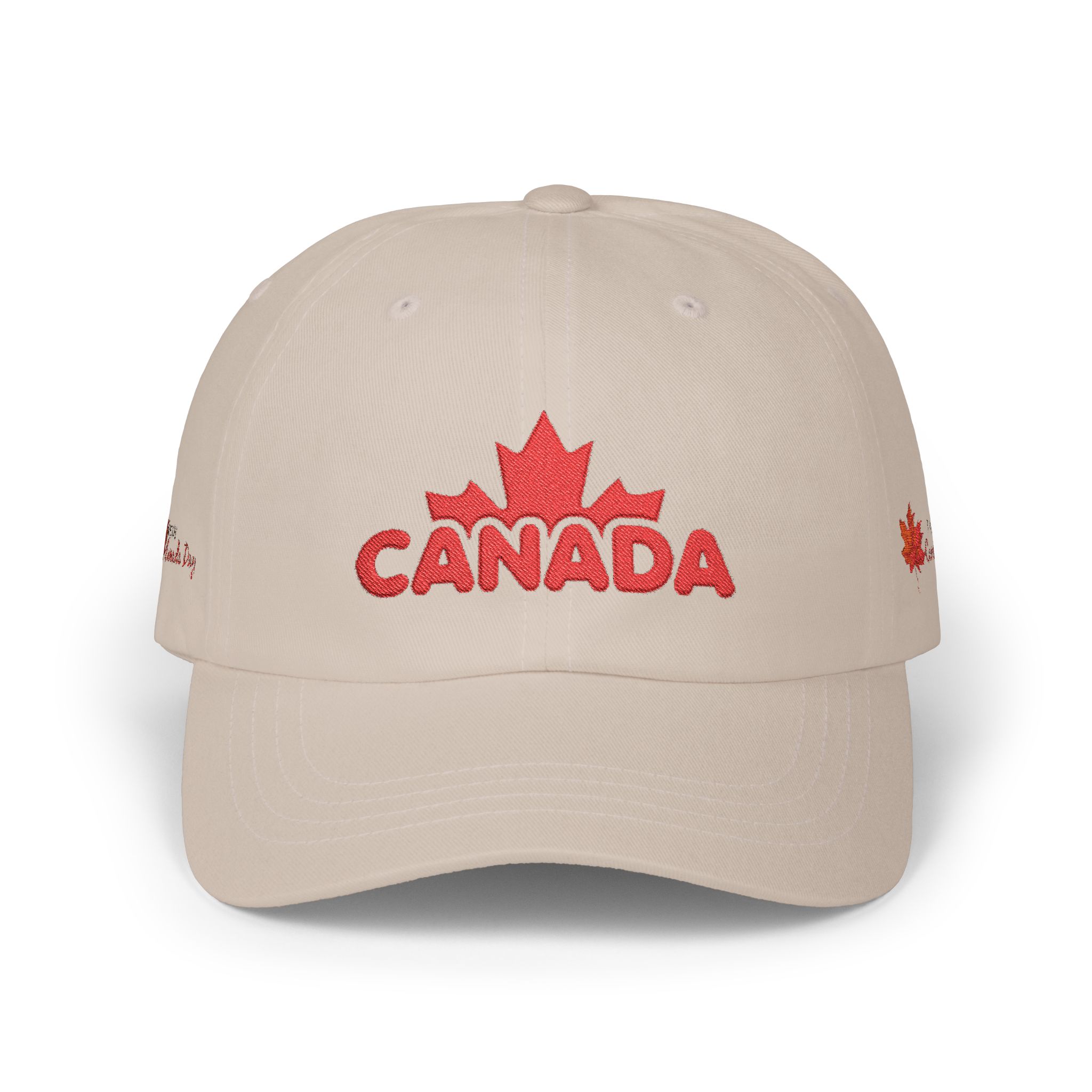 Canada Maple Leaf embroidered Dad Cap | Canada hat, maple logo cap - Görsel 5
