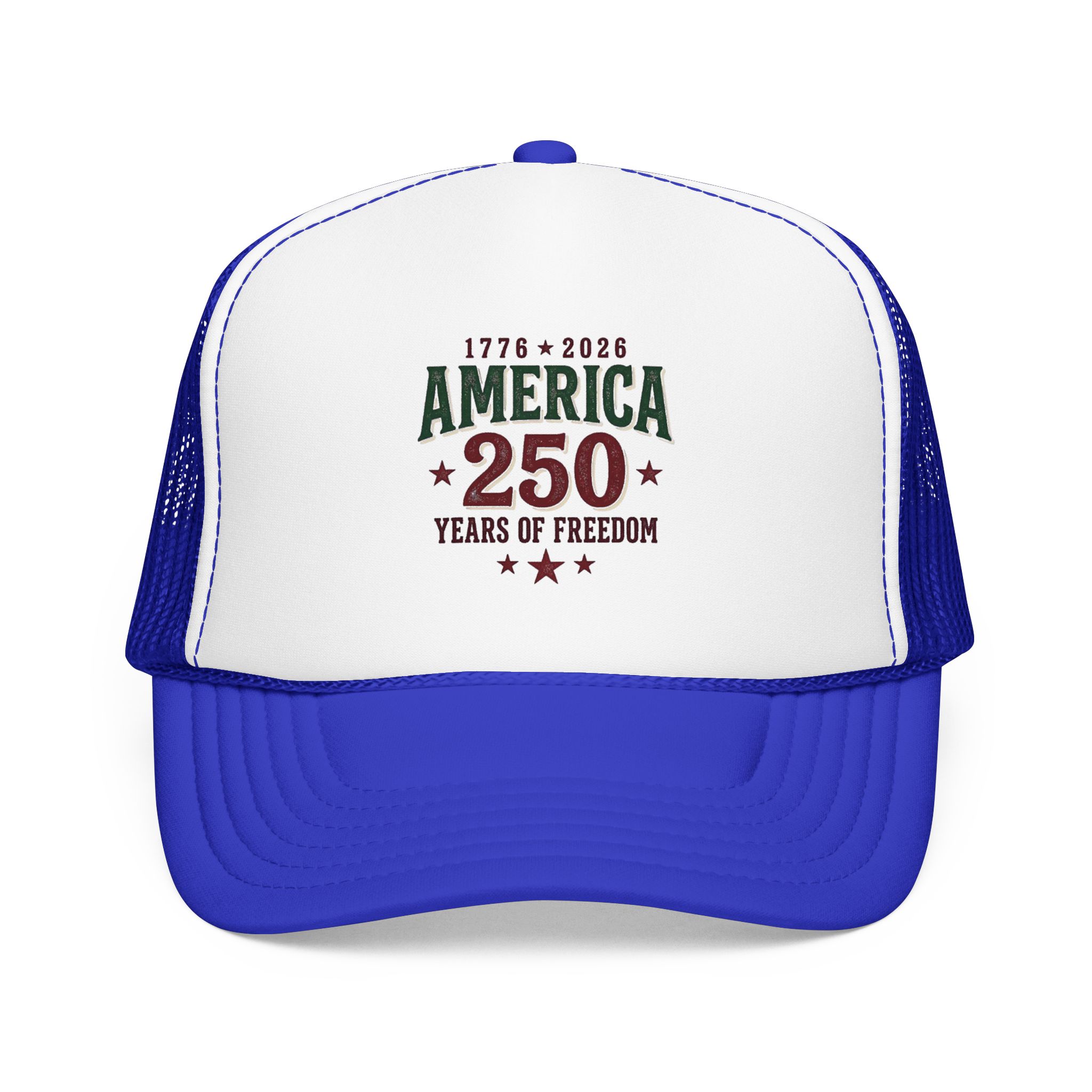 America 250 Foam Trucker Hat | Vintage Patriotic USA Celebration - Görsel 33