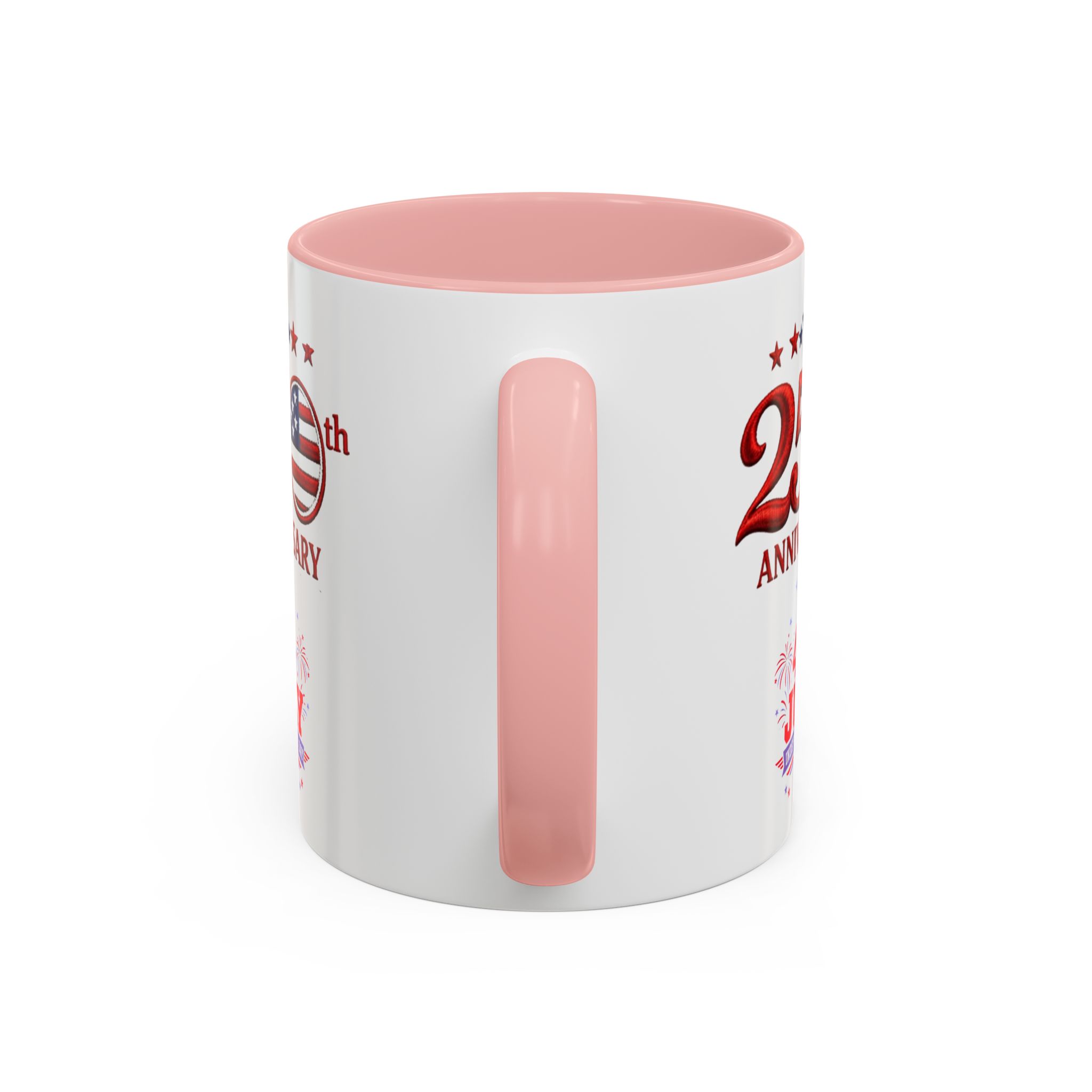 25th Anniversary 4th of July Coffee Mug | American Independence 1776 - Görsel 12