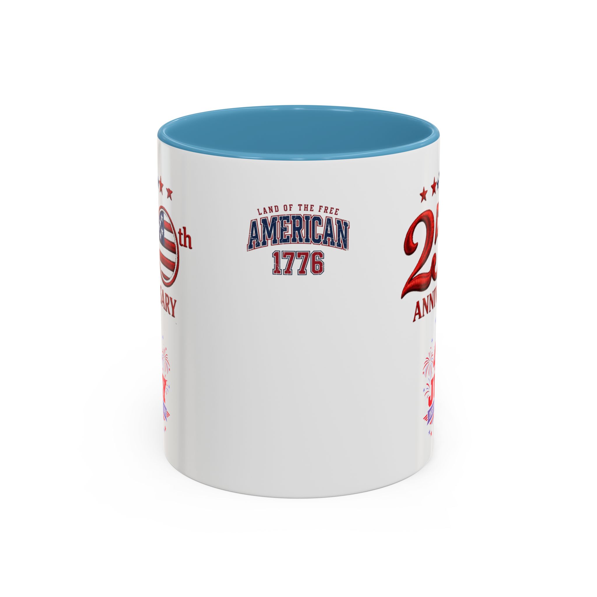 25th Anniversary 4th of July Coffee Mug | American Independence 1776 - Görsel 17