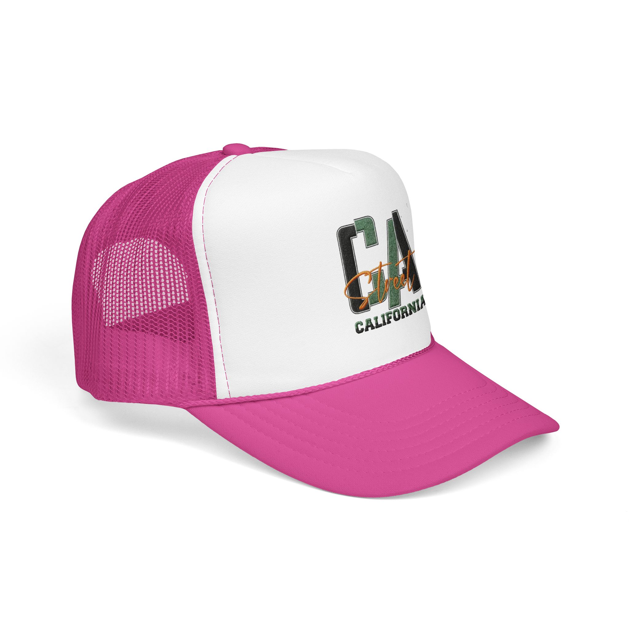 Cali Coast California Trucker Hat | Foam Front Mesh Back - Görsel 14