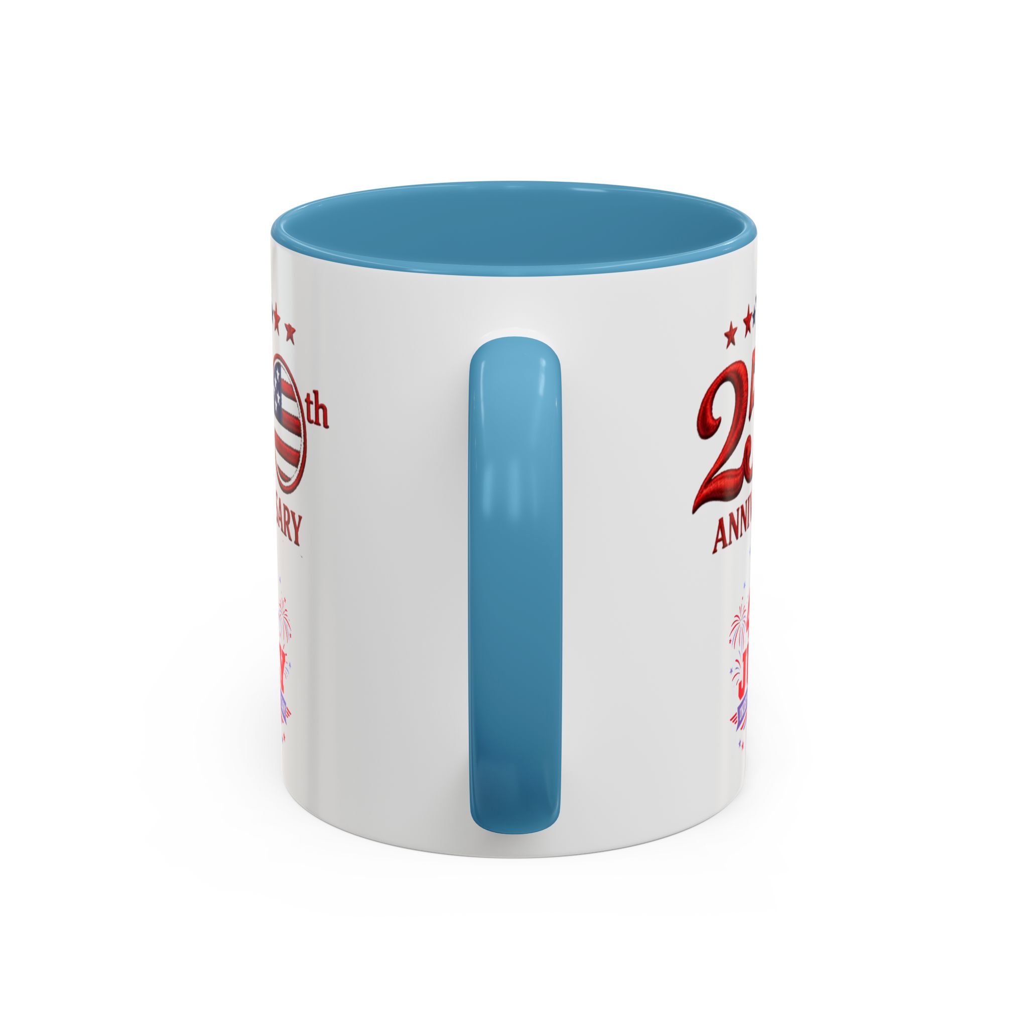 25th Anniversary 4th of July Coffee Mug | American Independence 1776 - Görsel 20