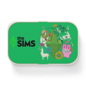 The Sims characters collage Bento Lunch Box | Gaming lunchbox, Plumbob art