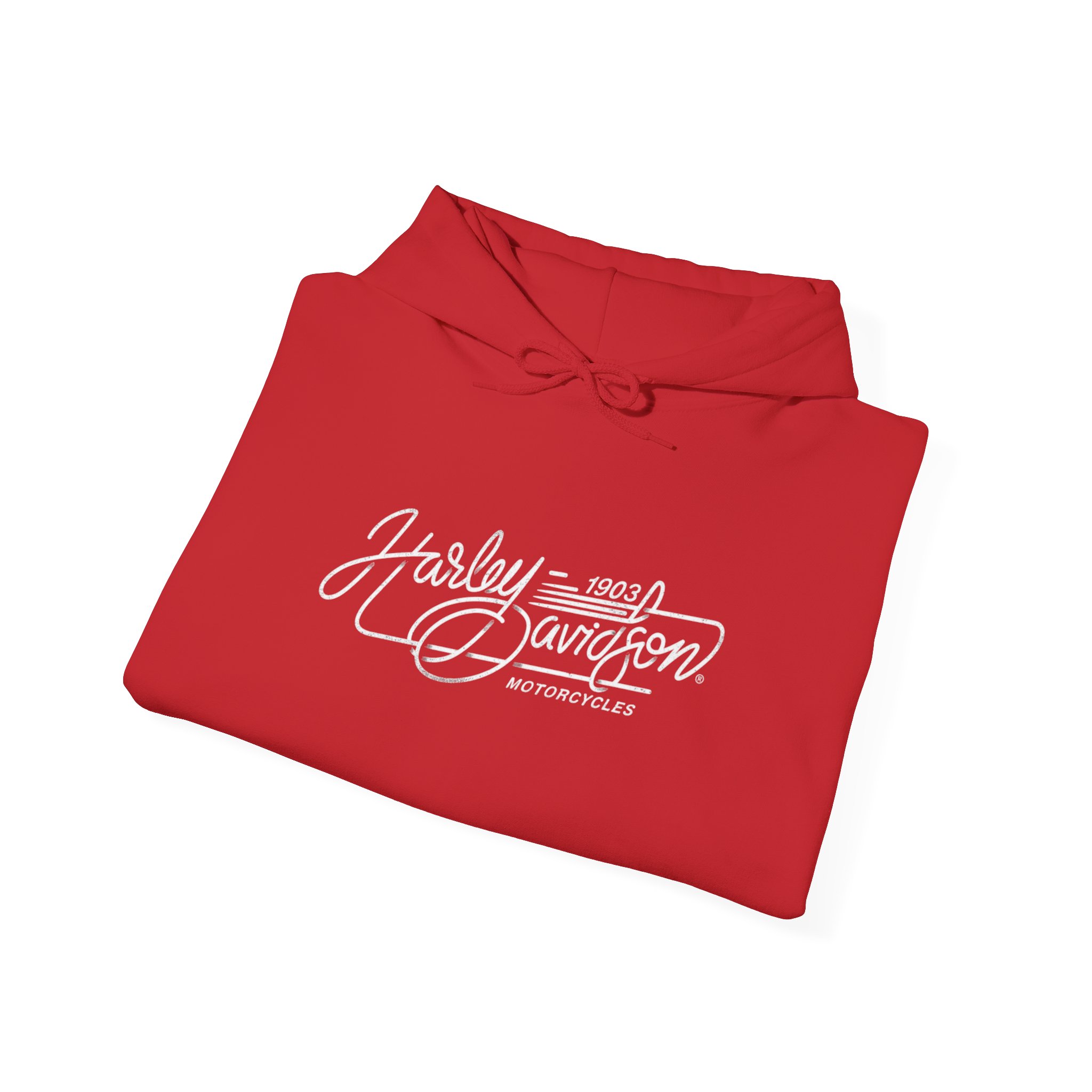 Vintage Motorcycle Hoodie | Harley-Davidson Script Logo - Görsel 28