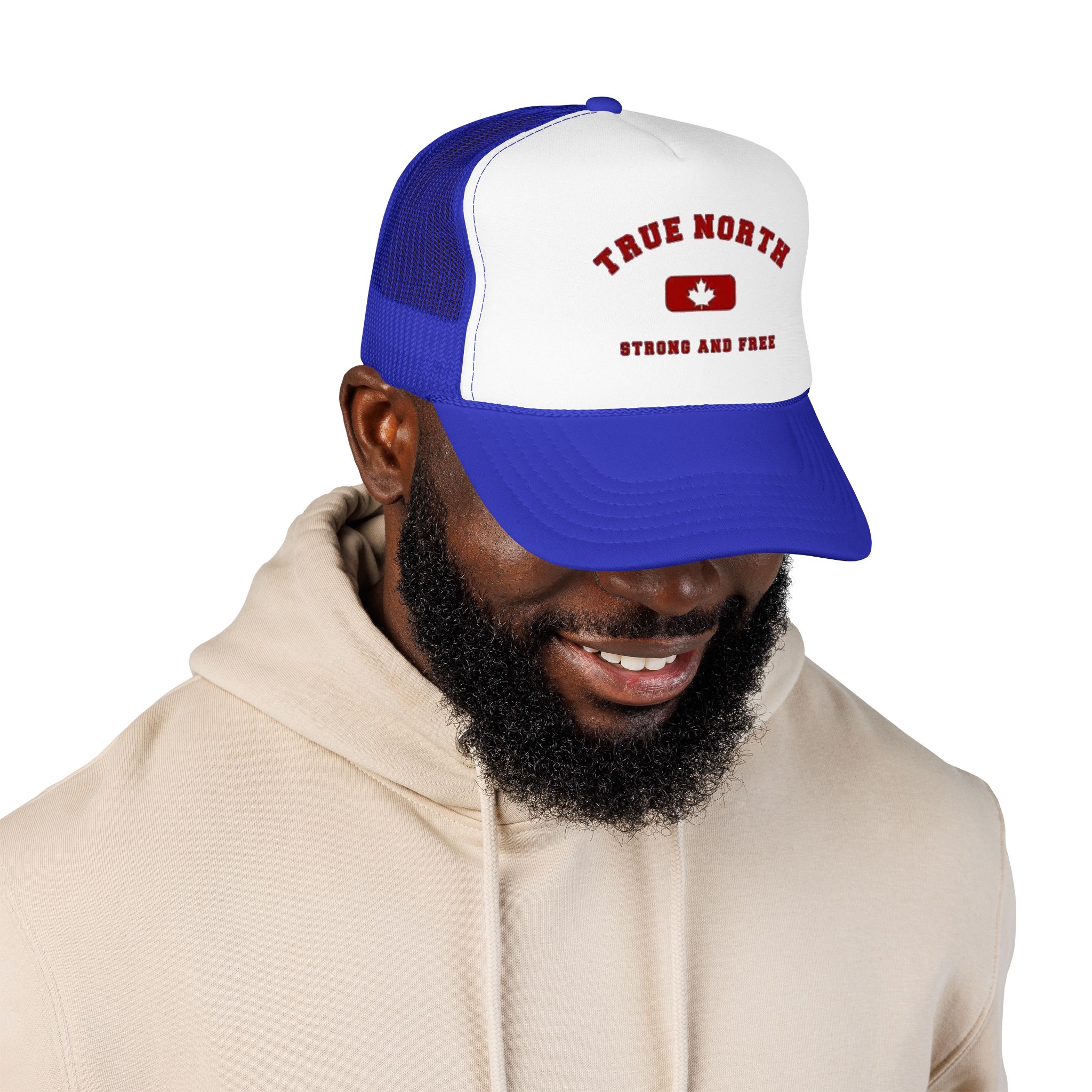 True North maple badge Foam Trucker Hat | Strong and Free Canada - Görsel 19