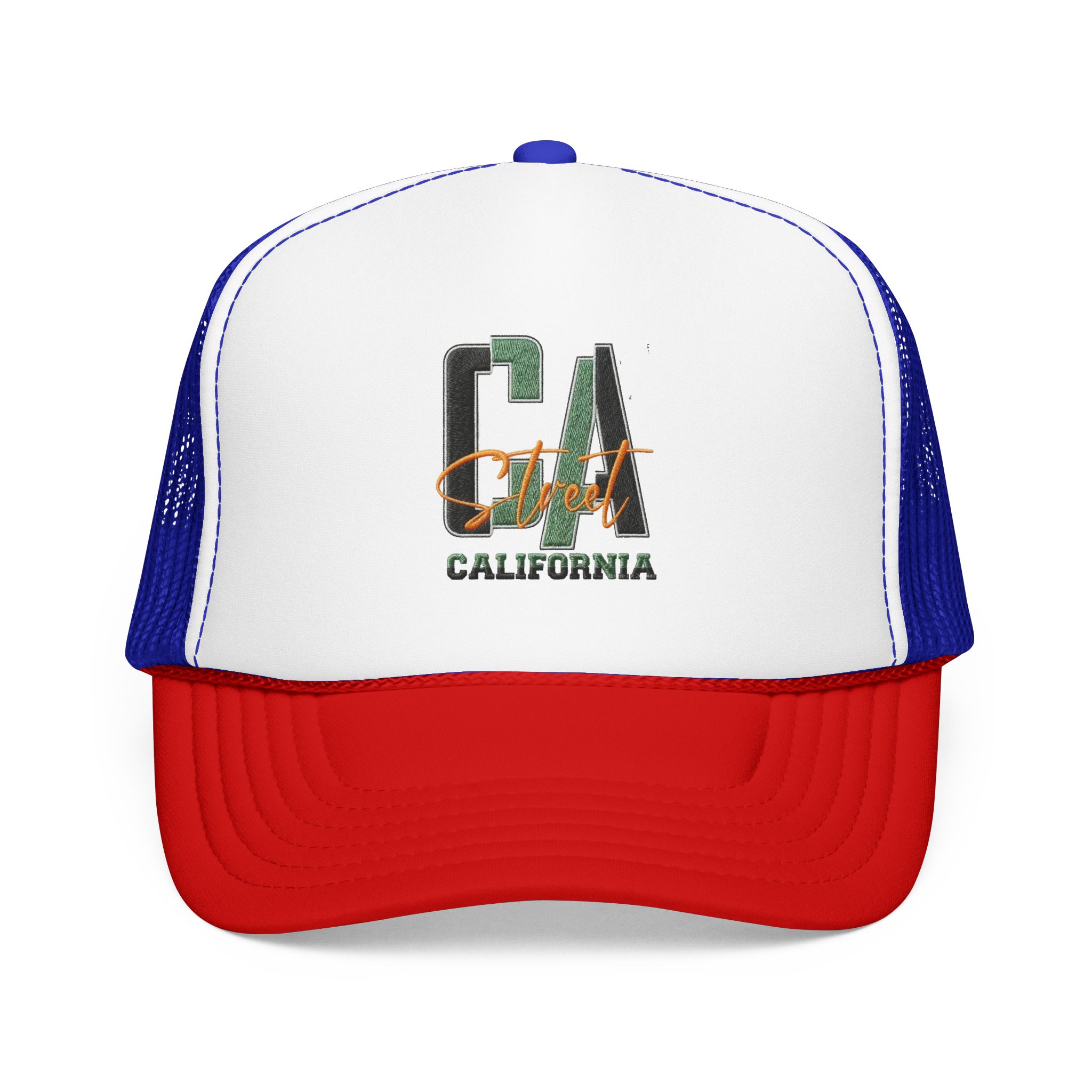 Cali Coast California Trucker Hat | Foam Front Mesh Back - Görsel 25
