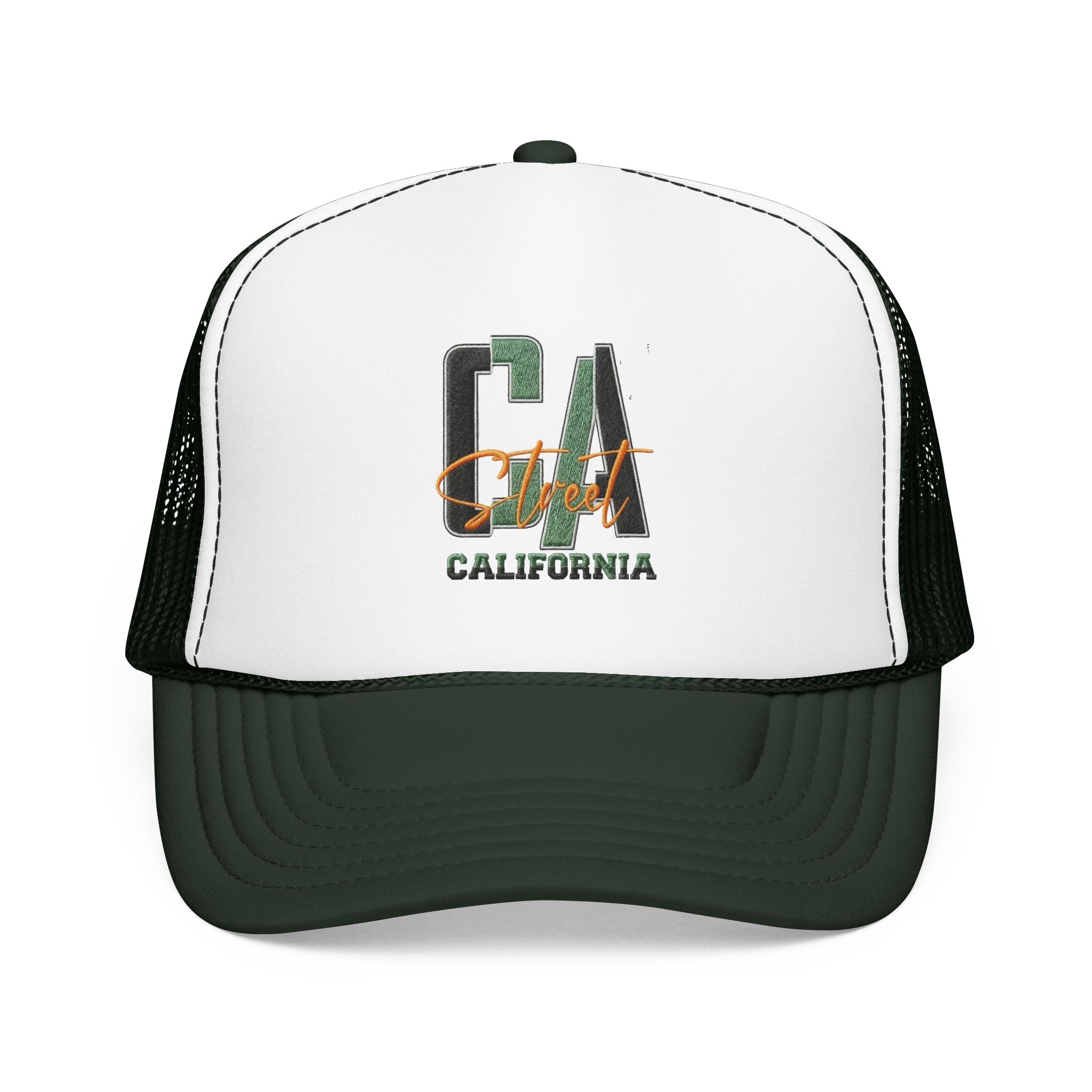 Cali Coast California Trucker Hat | Foam Front Mesh Back - Görsel 9