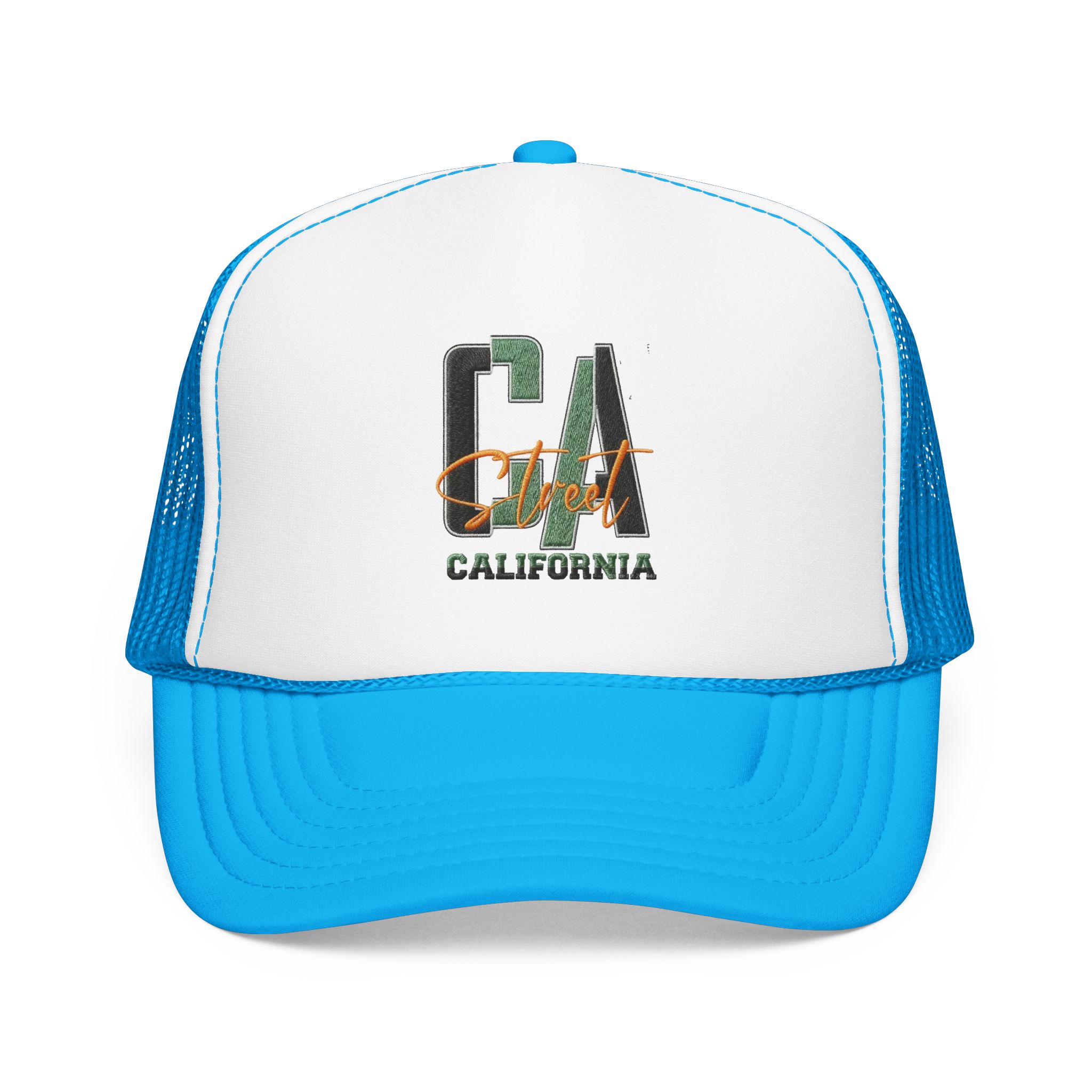 Cali Coast California Trucker Hat | Foam Front Mesh Back - Görsel 5