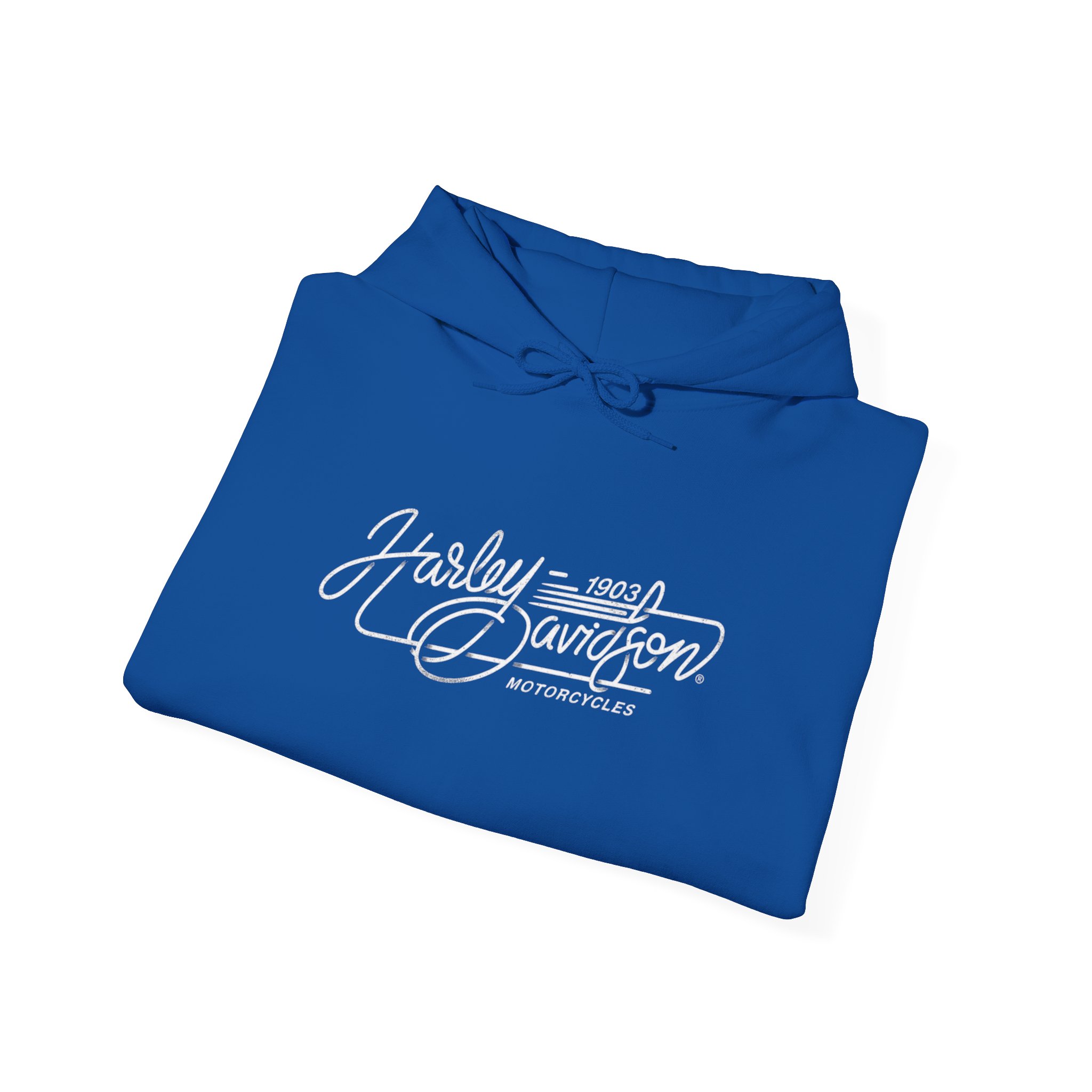 Vintage Motorcycle Hoodie | Harley-Davidson Script Logo - Görsel 20