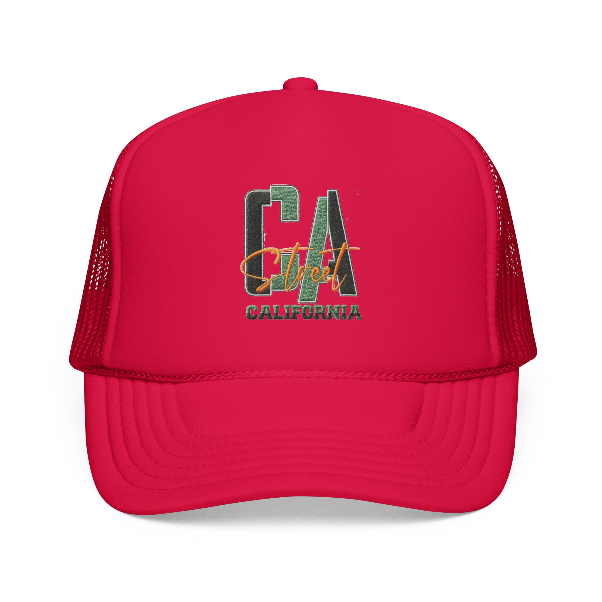Cali Coast California Trucker Hat | Foam Front Mesh Back - Görsel 37