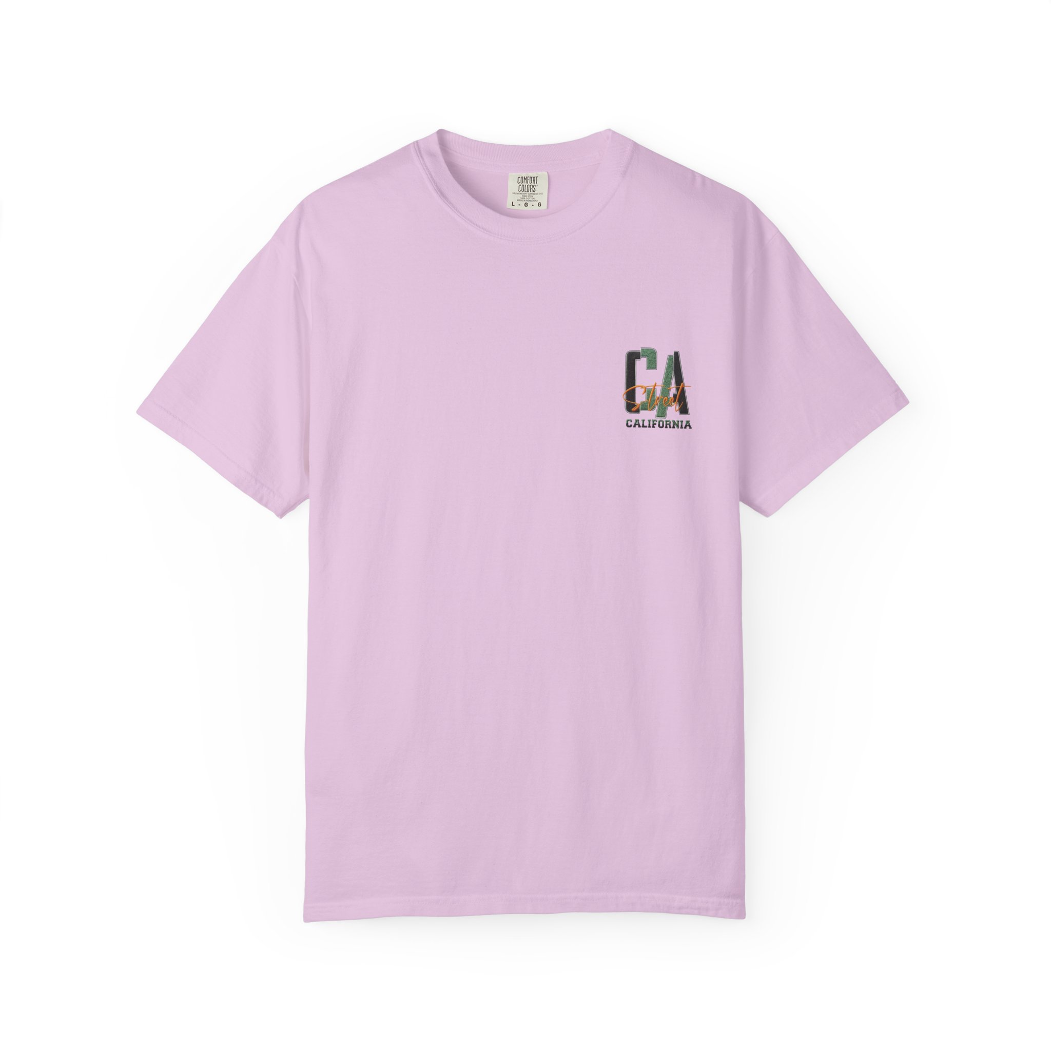 California Beach City graphic T-shirt | CA palm tree surf car design - Görsel 33