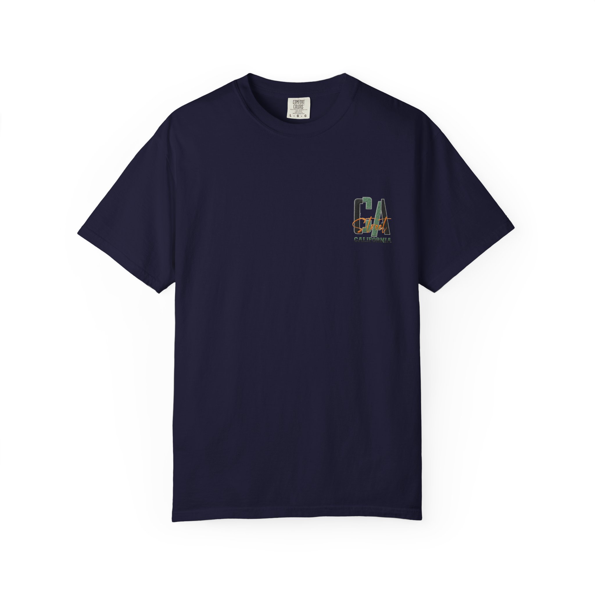 California Beach City graphic T-shirt | CA palm tree surf car design - Görsel 21