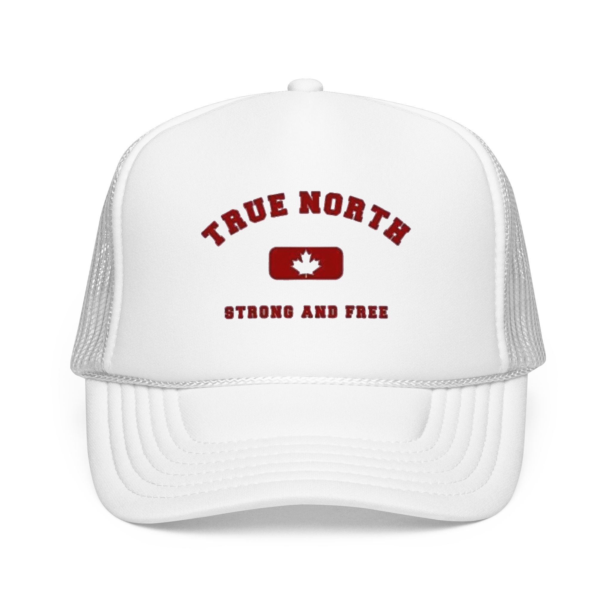 True North maple badge Foam Trucker Hat | Strong and Free Canada - Görsel 21