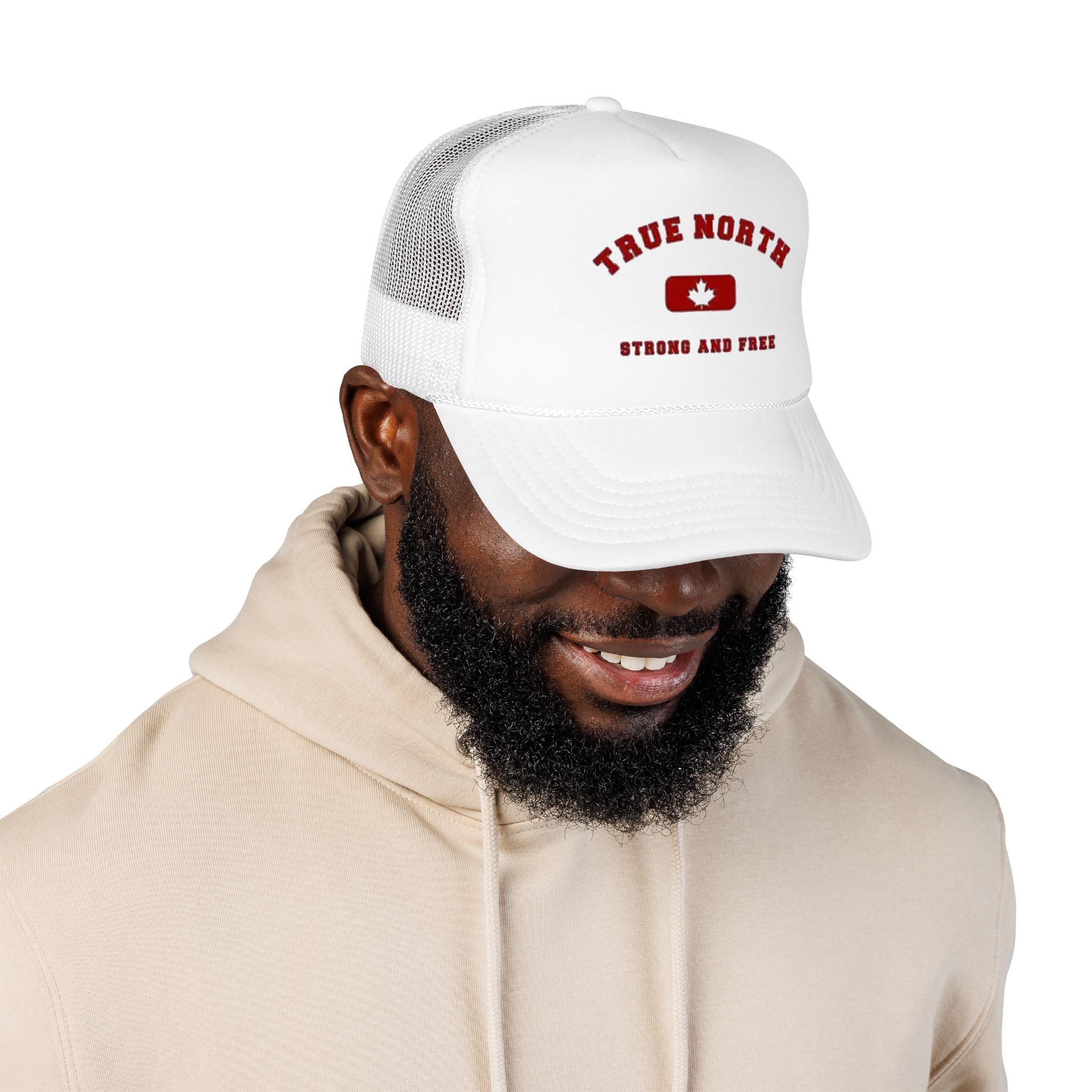 True North maple badge Foam Trucker Hat | Strong and Free Canada - Görsel 23