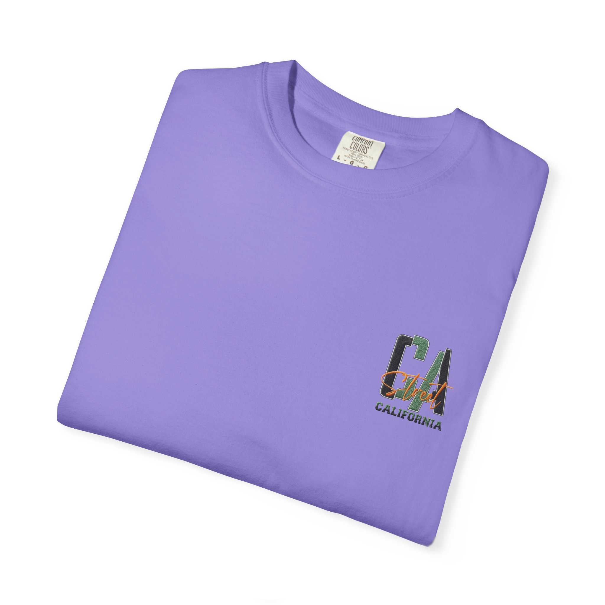 California Beach City graphic T-shirt | CA palm tree surf car design - Görsel 31