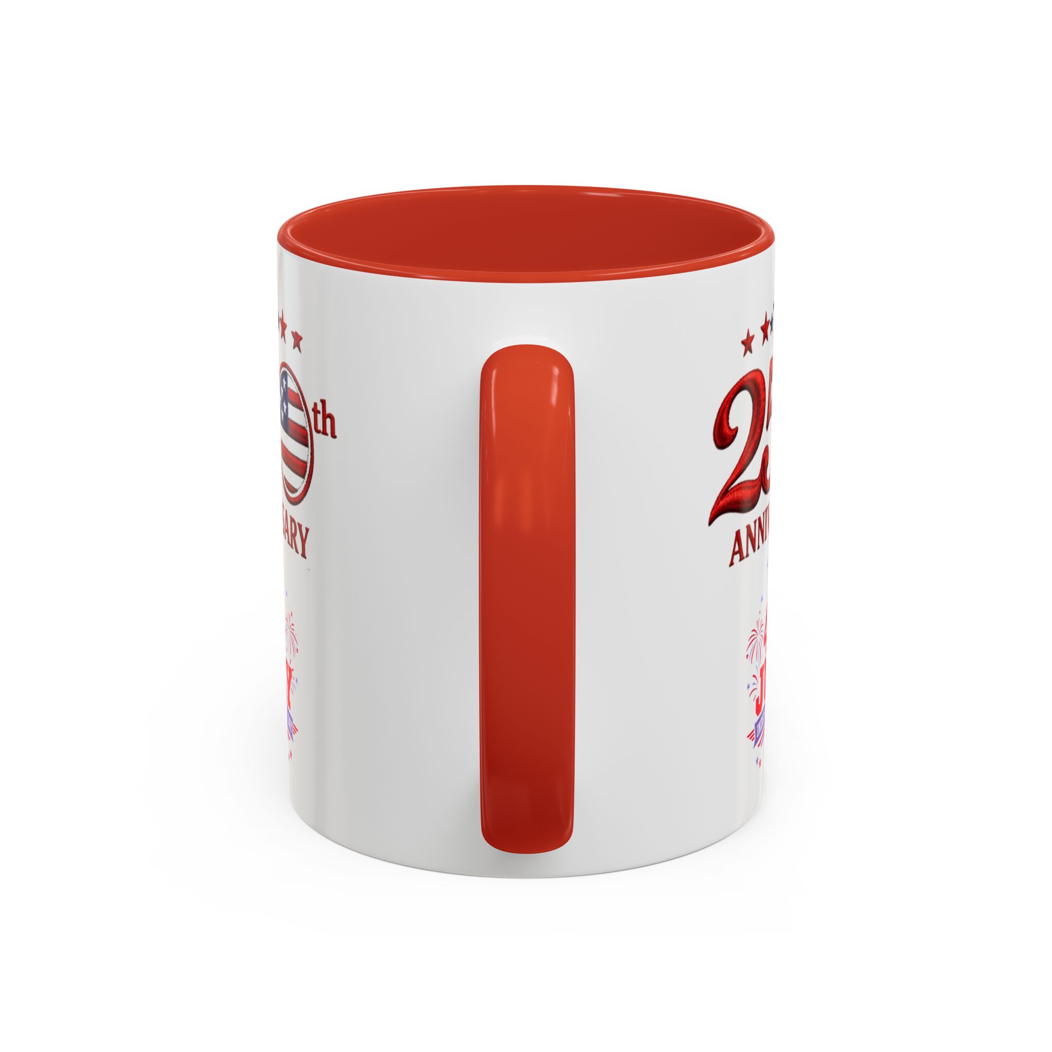25th Anniversary 4th of July Coffee Mug | American Independence 1776 - Görsel 16