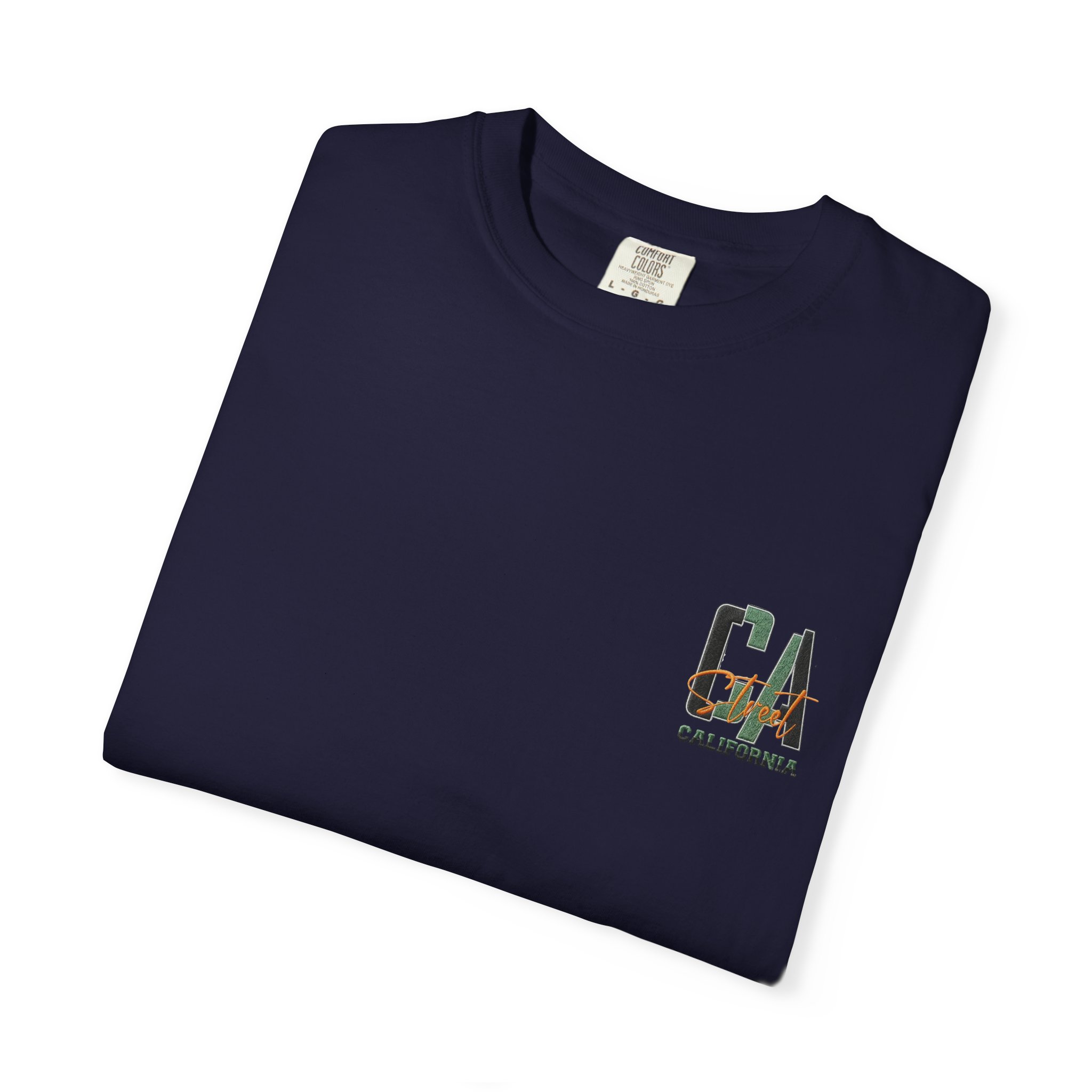 California Beach City graphic T-shirt | CA palm tree surf car design - Görsel 23