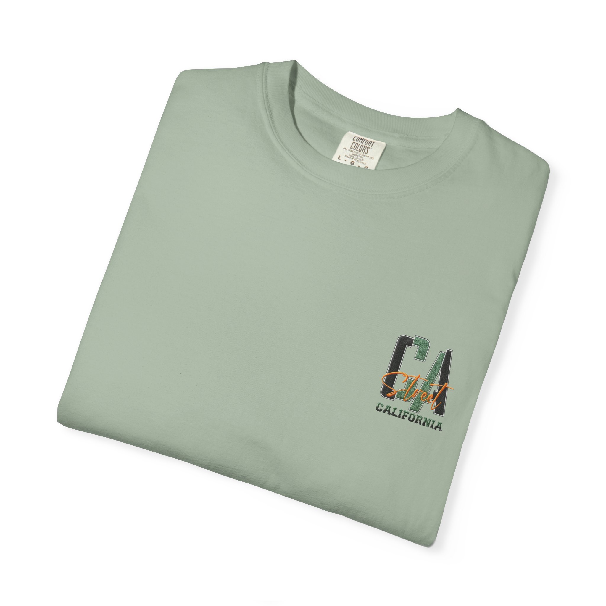 California Beach City graphic T-shirt | CA palm tree surf car design - Görsel 11