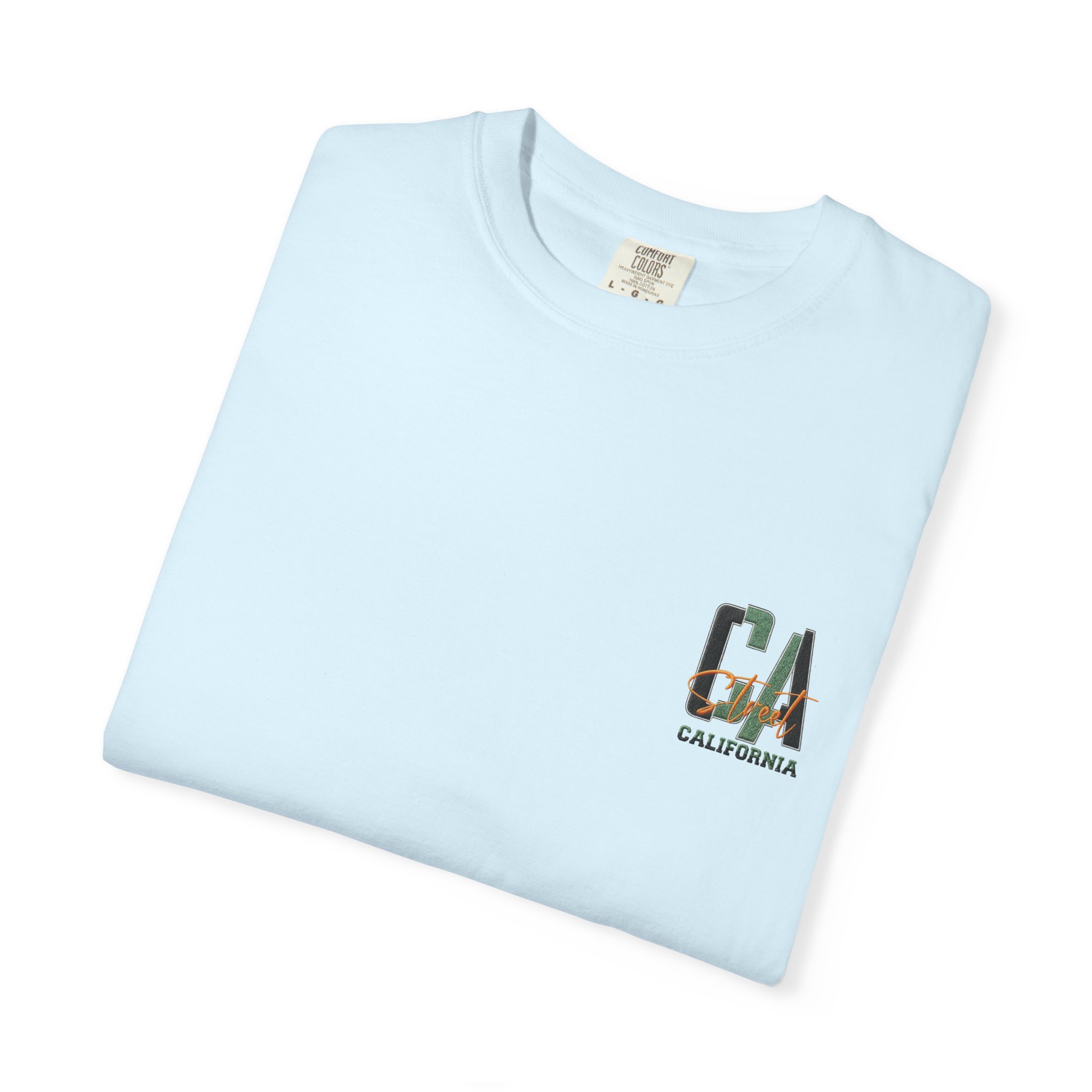 California Beach City graphic T-shirt | CA palm tree surf car design - Görsel 19