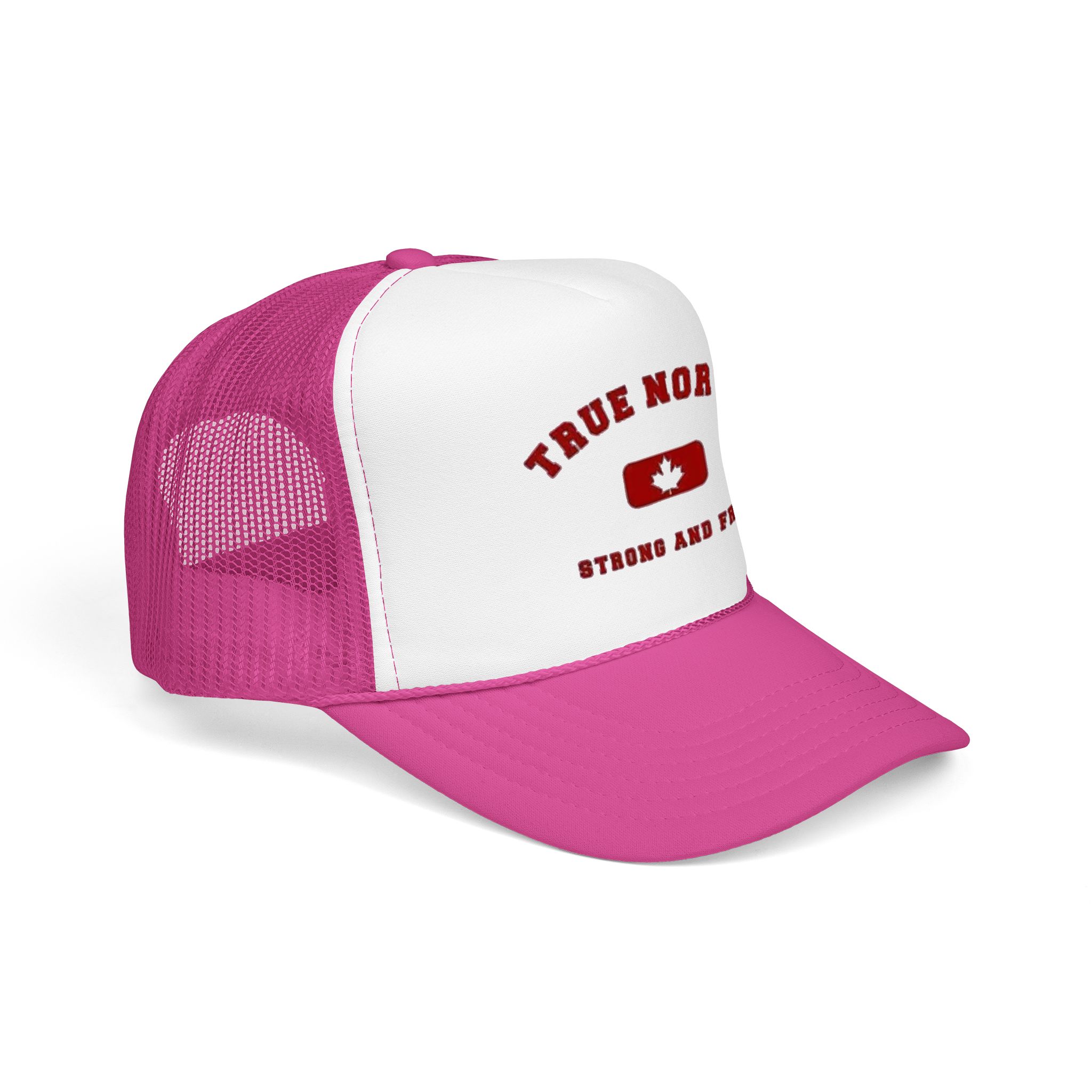 True North maple badge Foam Trucker Hat | Strong and Free Canada - Görsel 10