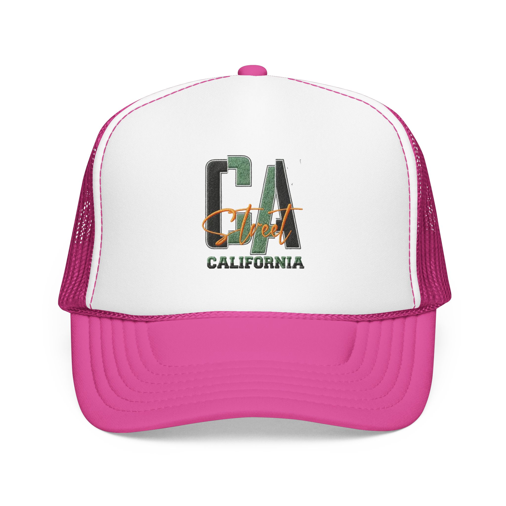 Cali Coast California Trucker Hat | Foam Front Mesh Back - Görsel 13