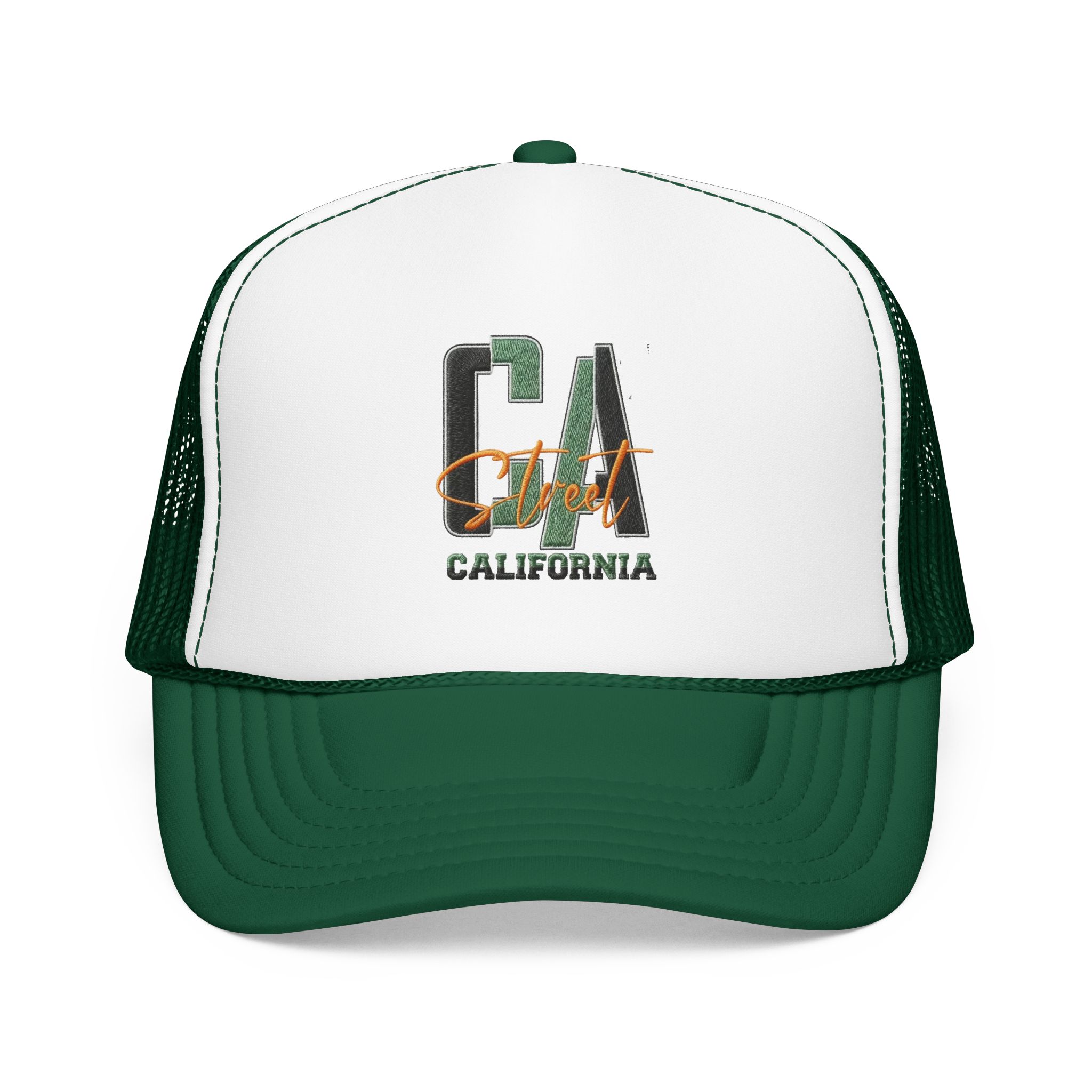 Cali Coast California Trucker Hat | Foam Front Mesh Back - Görsel 17
