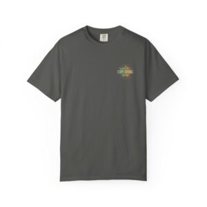 Road Trip Graphic T-shirt | Vintage Camera Collage, Back Print