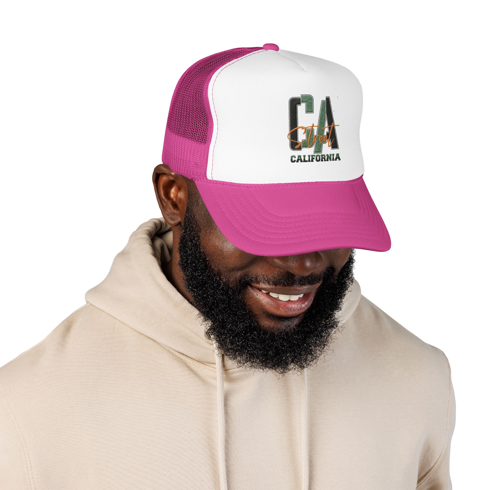 Cali Coast California Trucker Hat | Foam Front Mesh Back - Görsel 15