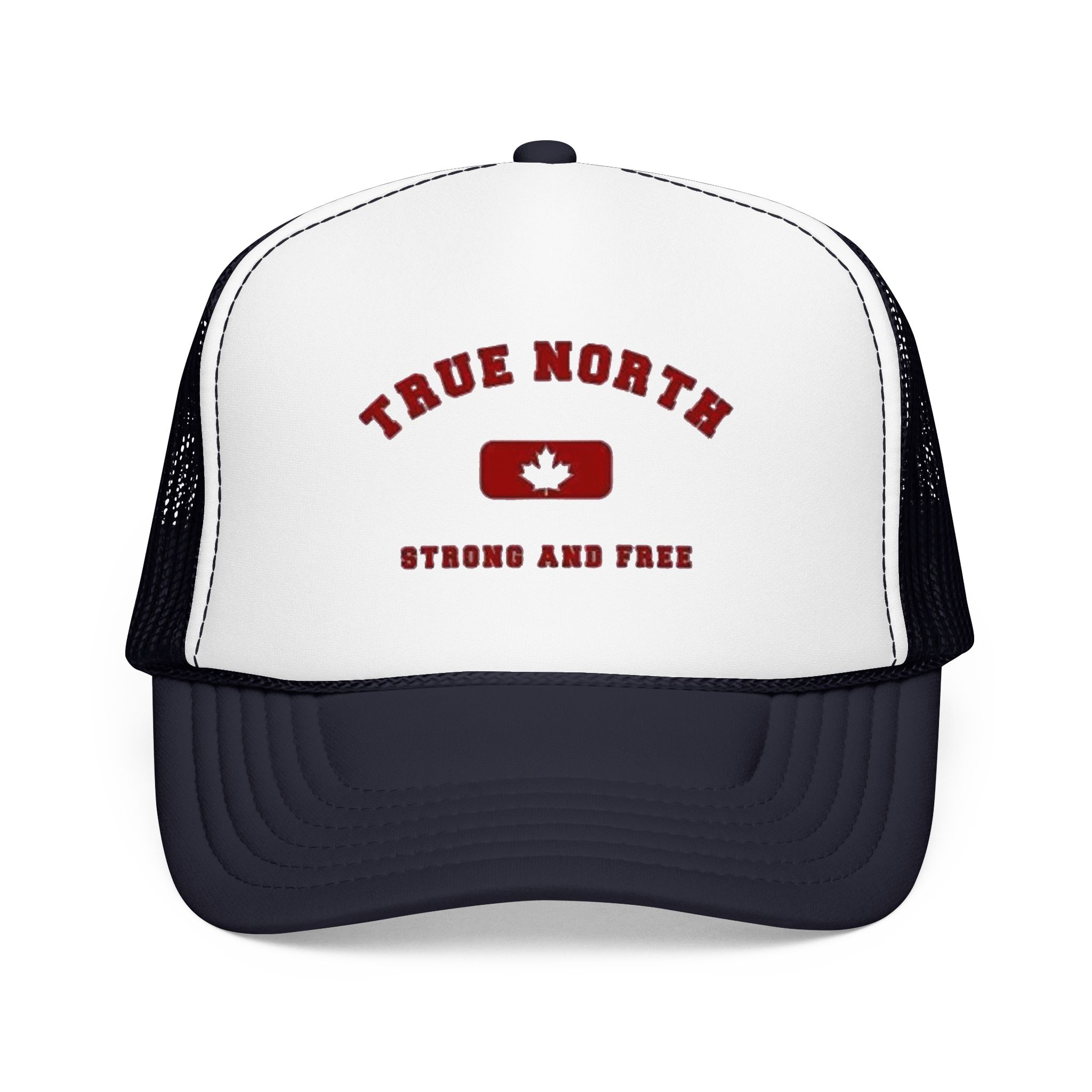 True North maple badge Foam Trucker Hat | Strong and Free Canada - Görsel 13