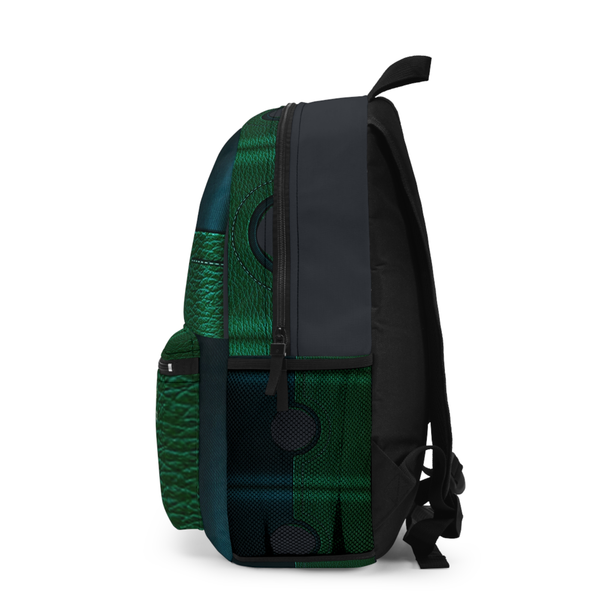 Harley-Davidson Vintage Motorcycle Backpack — Personalized Green Biker Pack - Görsel 3