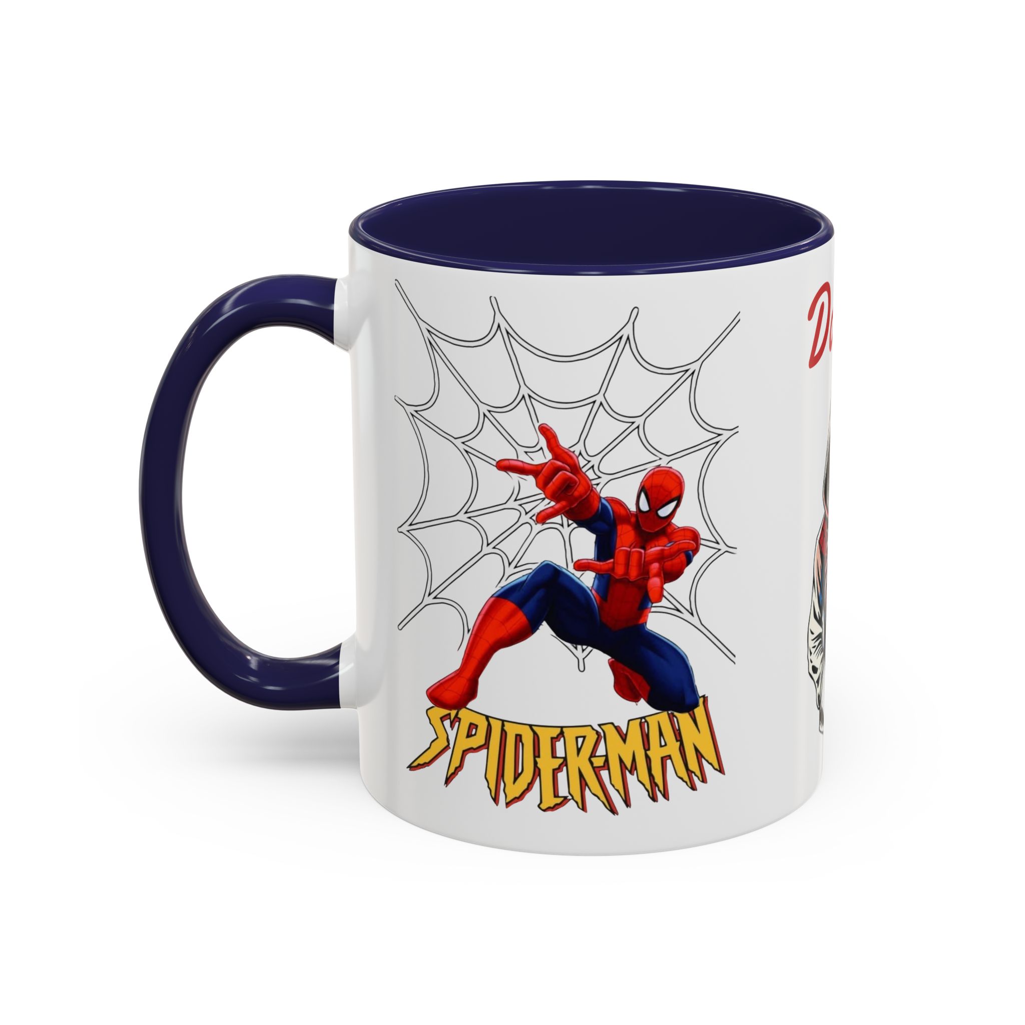 Custom Spider Hero Name Mug, Accent Coffee Mug (11oz, 15oz) | Spider-Man Hoodie Illustration - Görsel 15