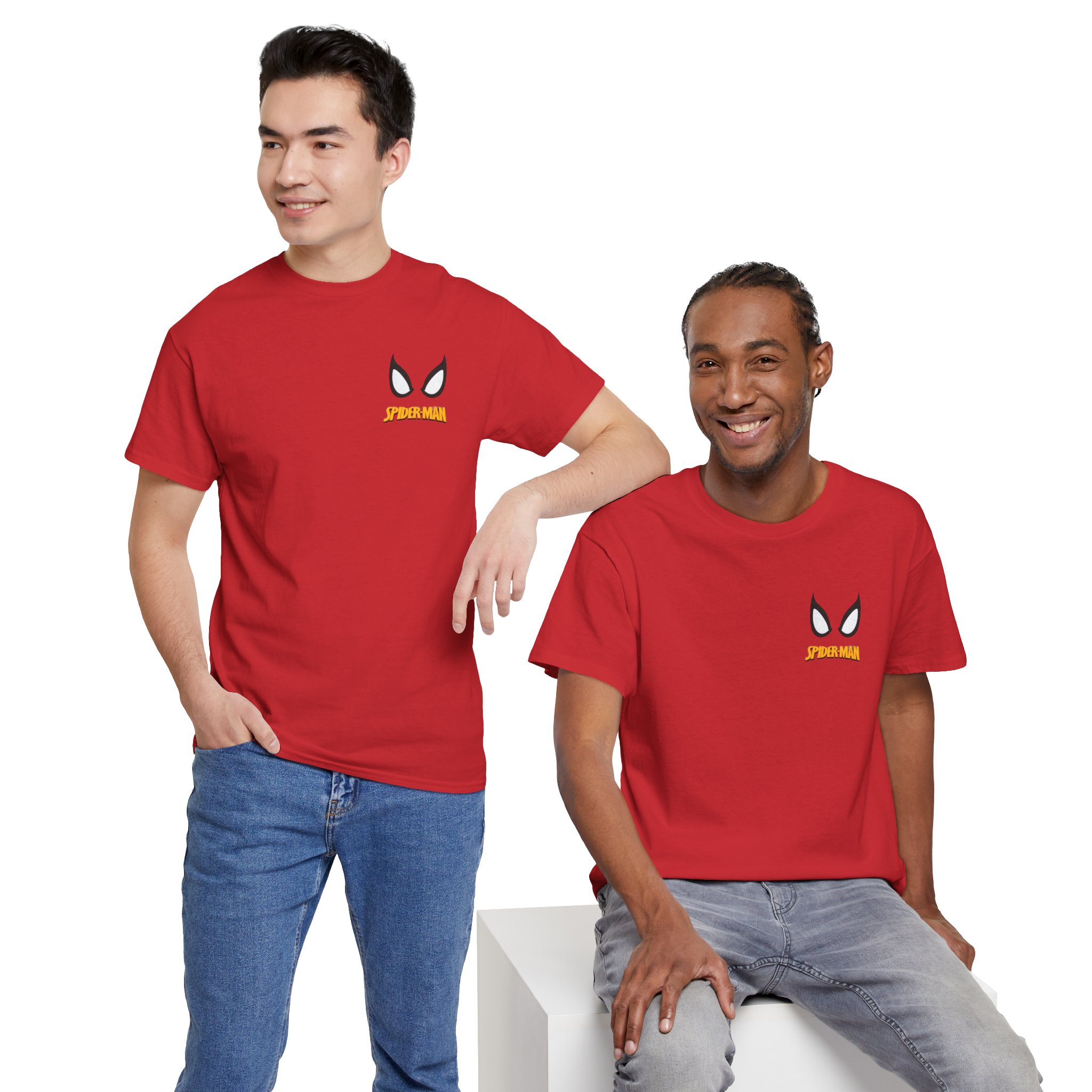 Spider Hero Hoodie Graphic Tee | Spider-Man Inspired Spiderweb Back Print - Görsel 11
